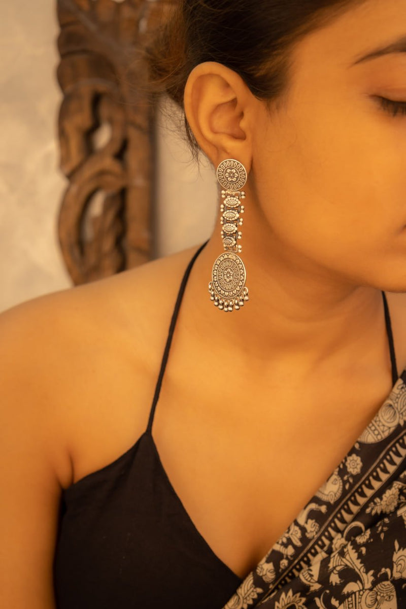 Anvaya Concentric Intricate Layered Earring