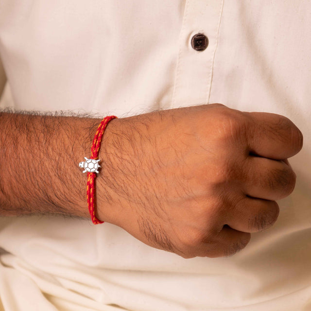 Anvaya Auspicious Tortoise Moli Rakhi