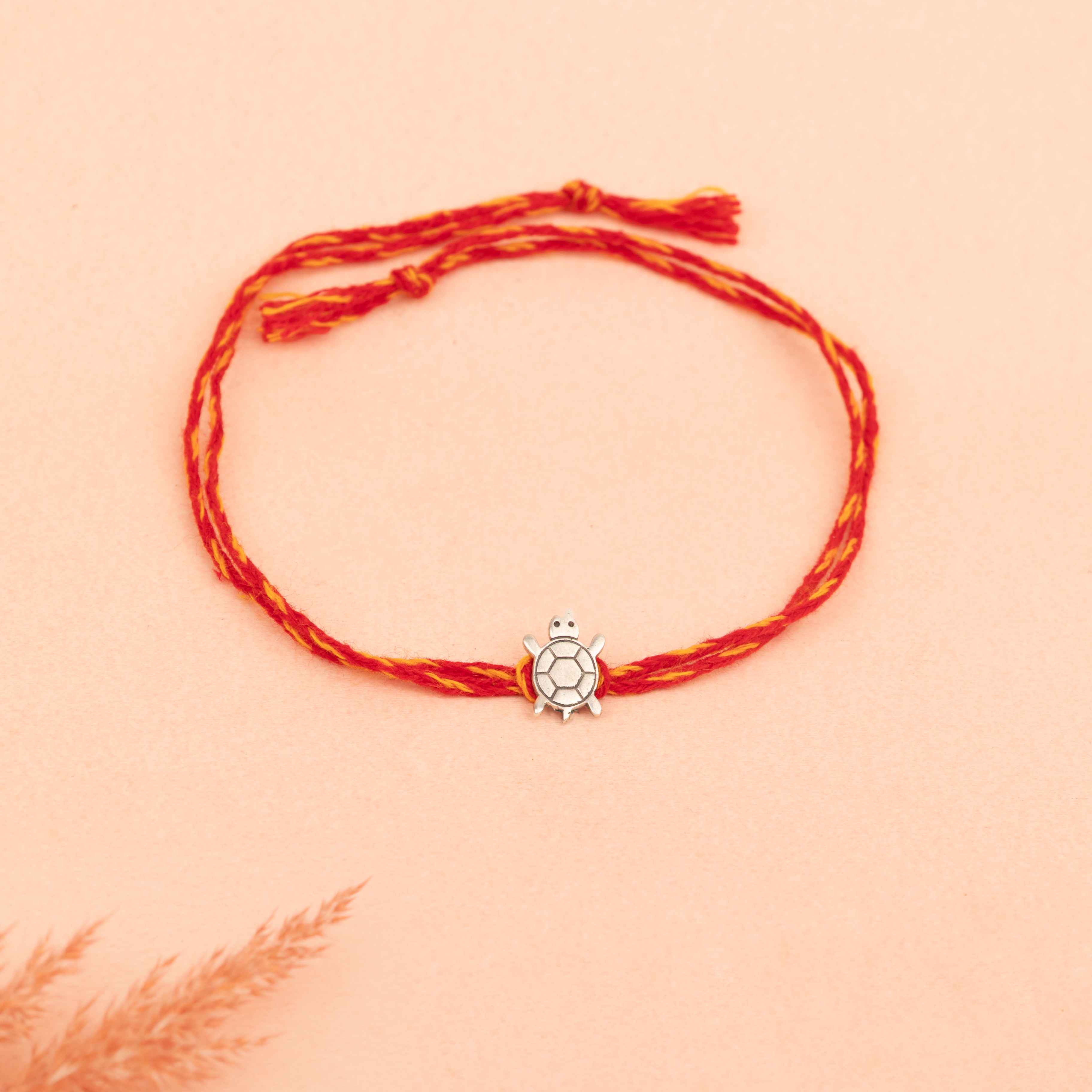 Anvaya Auspicious Tortoise Moli Rakhi