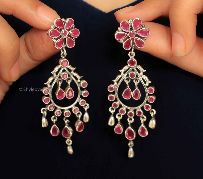 Essence Stone Studded Danglers