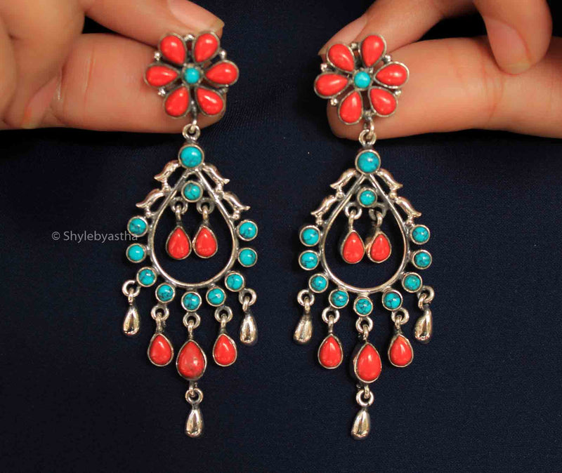 Essence Stone Studded Danglers
