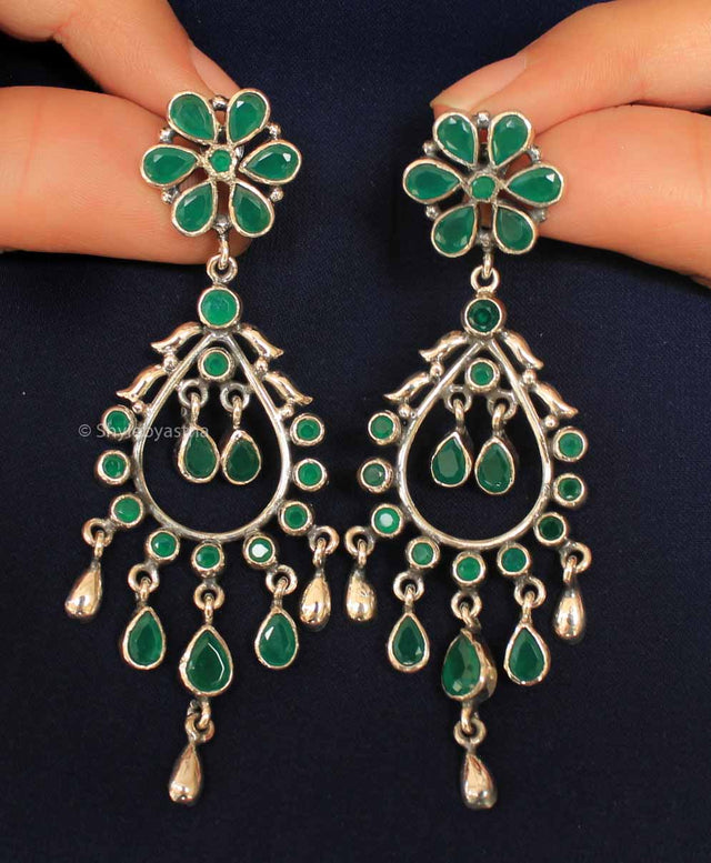 Essence Stone Studded Danglers