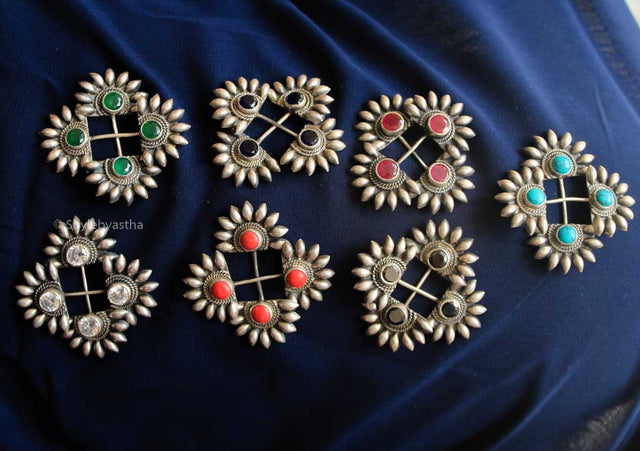 Shiva Spiked Bold Studs