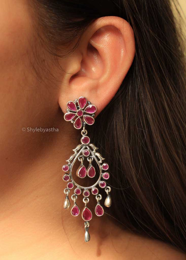 Essence Stone Studded Danglers