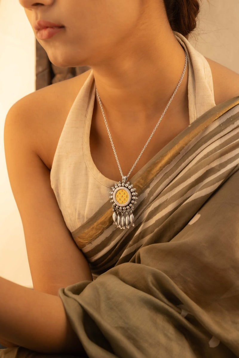 Mizoya Fish Drop Handpainted Pendant