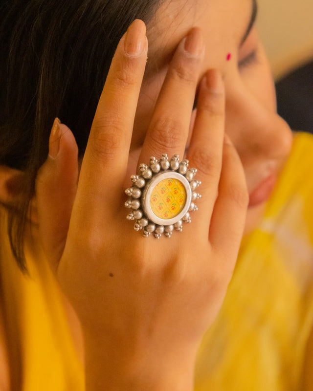 Mizoya Handpainted Classic Ring