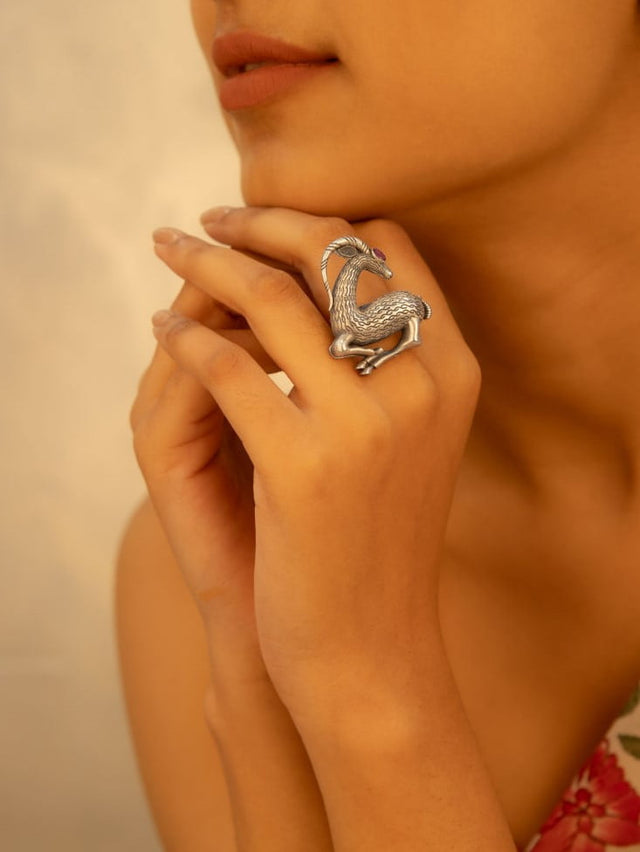 Mizoya Hiran Statement  Ring