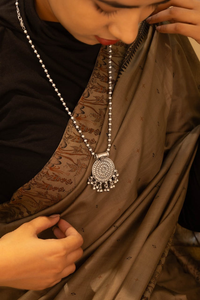 Mizoya Concentric Ghughri Ball Chain Necklace