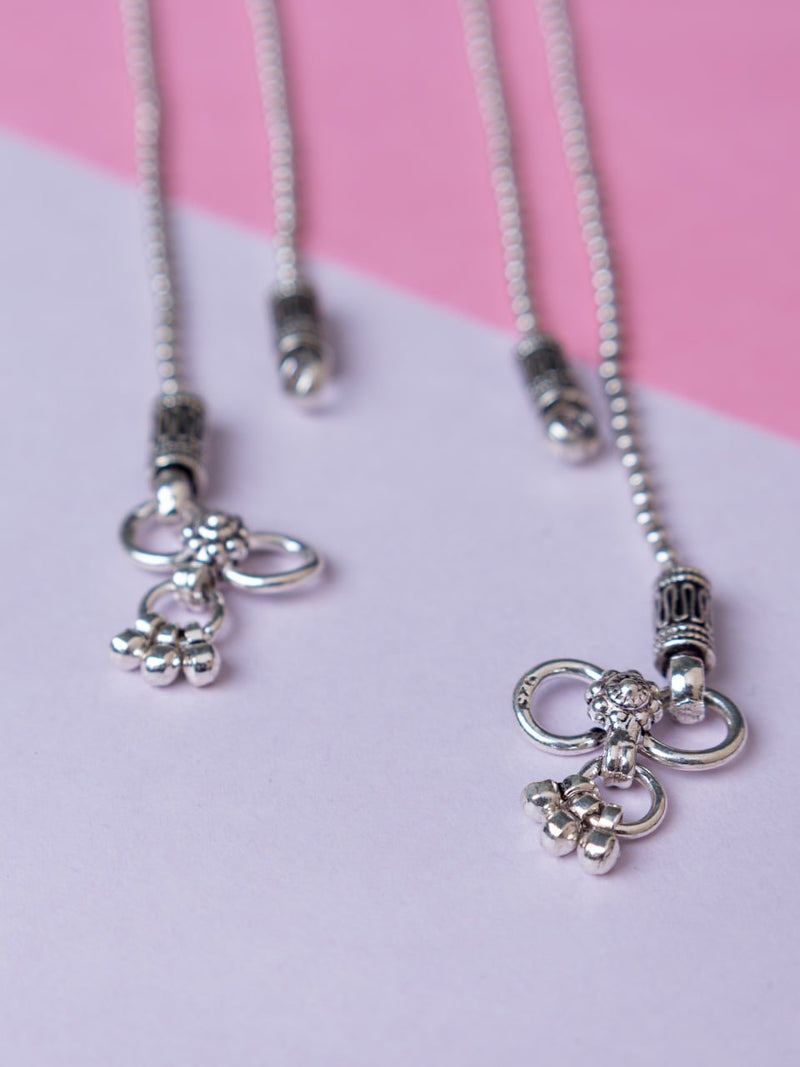 Moh Fine Everyday Anklet Pair
