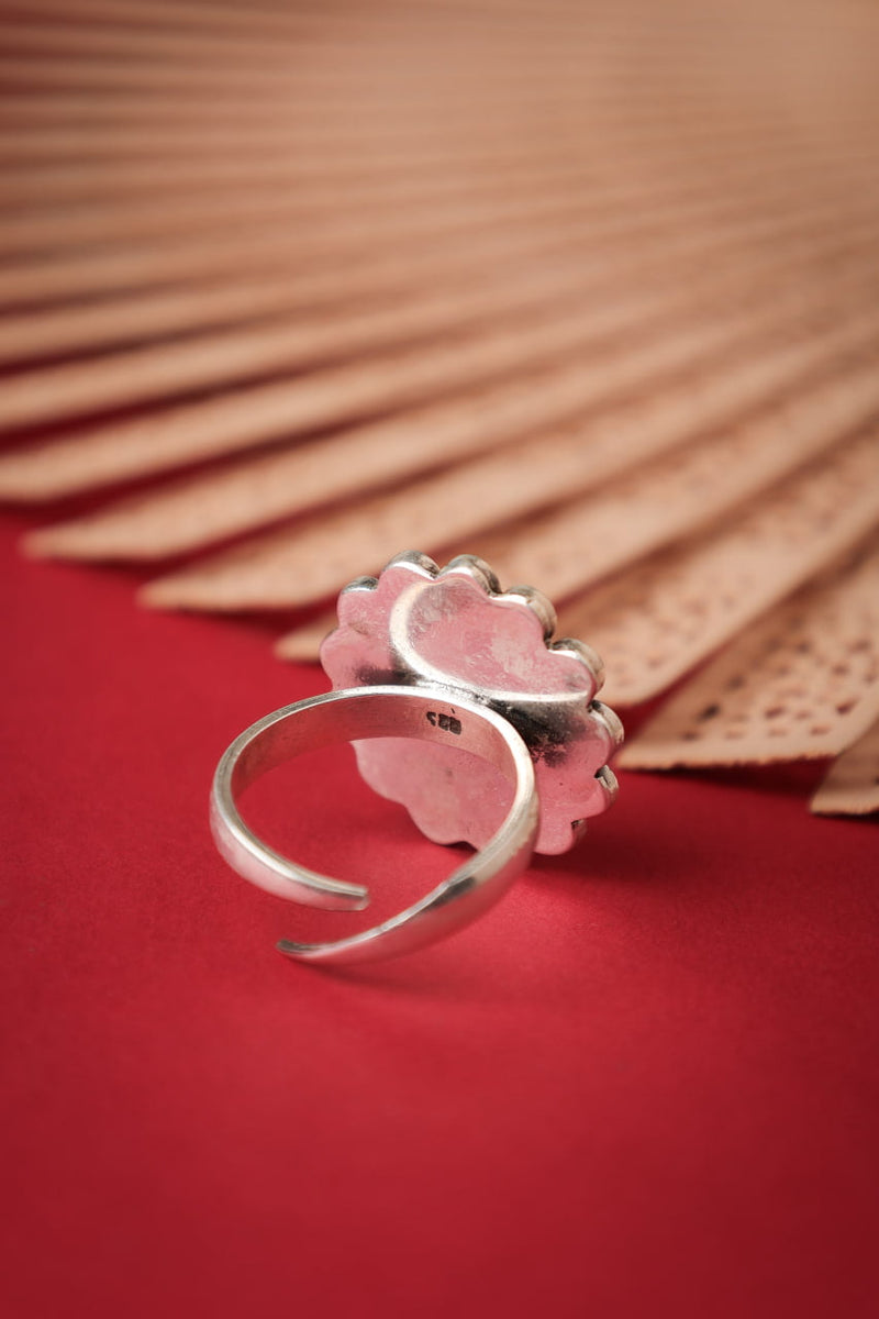 Moh Fine Flower Ring