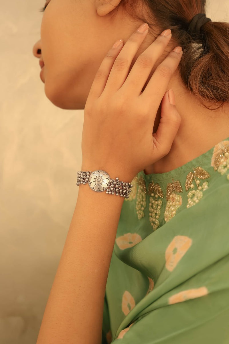 Moh Petal Motif Ghughri Timeless Bracelet