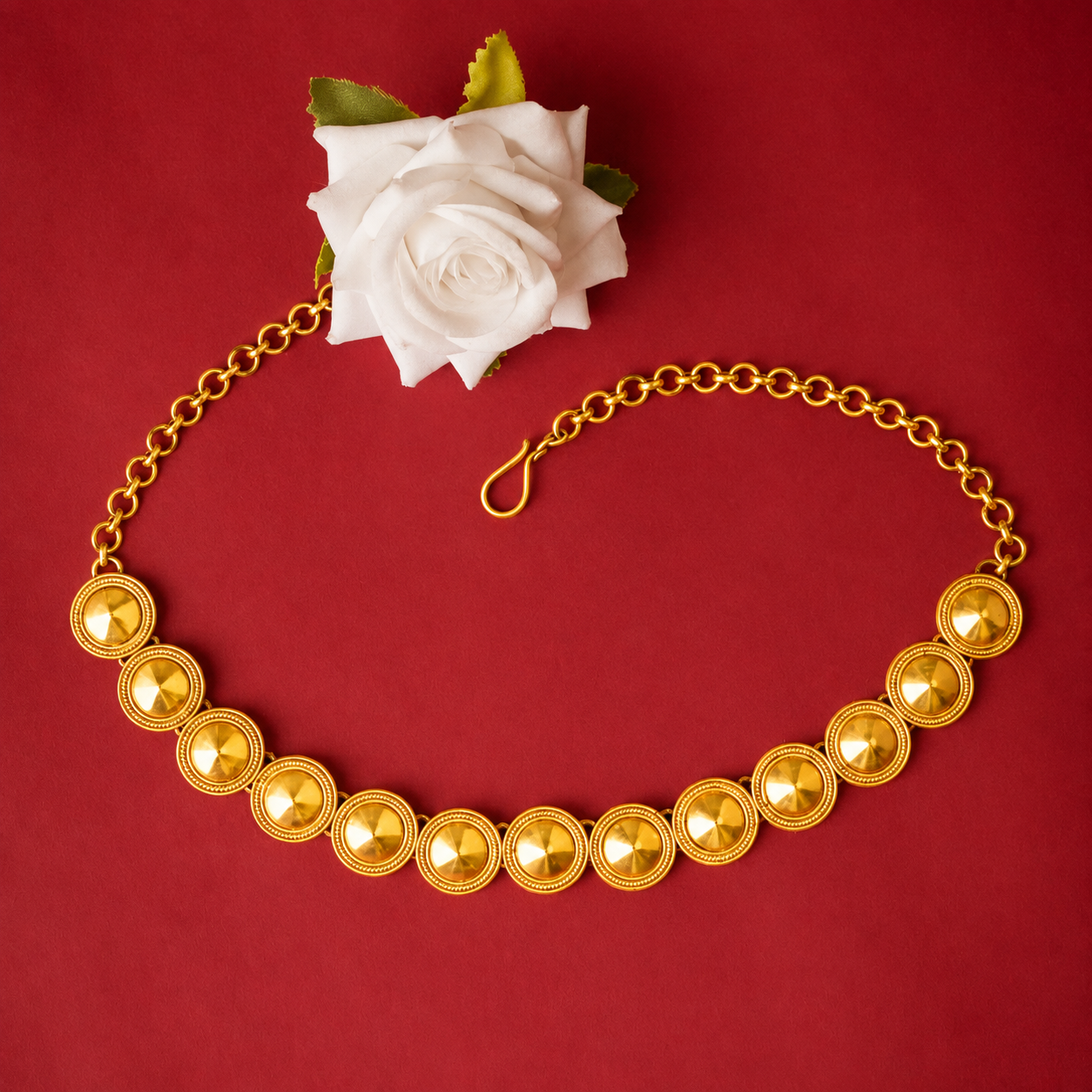 Moh Tikdi Sequence Fine Necklace