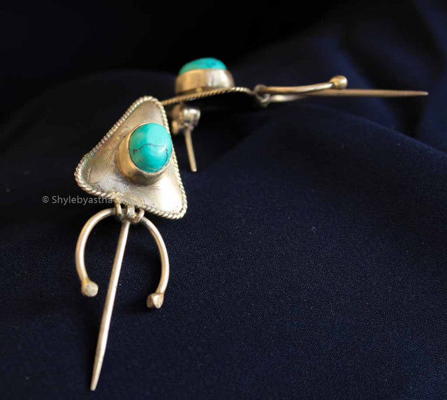 Adya Stone Studded Earrings