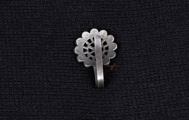 Adya Intricate Charkha Nose Clip on