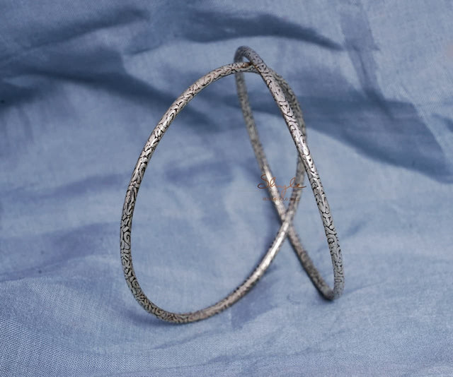 Adya Intricate Everyday Bangle front