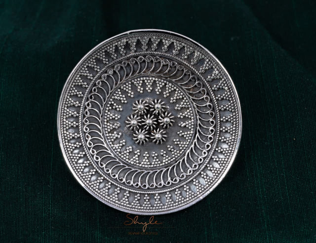 Tattva Intricate Concentric Classic Ring