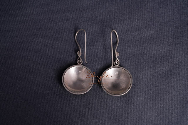 Moh Petal Intricate fish hook earrings
