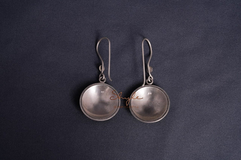 Moh Petal Intricate fish hook earrings