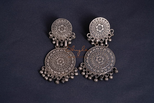 Adya Concentric Layered Earring front
