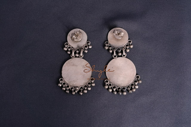 Adya Concentric Layered Earring back