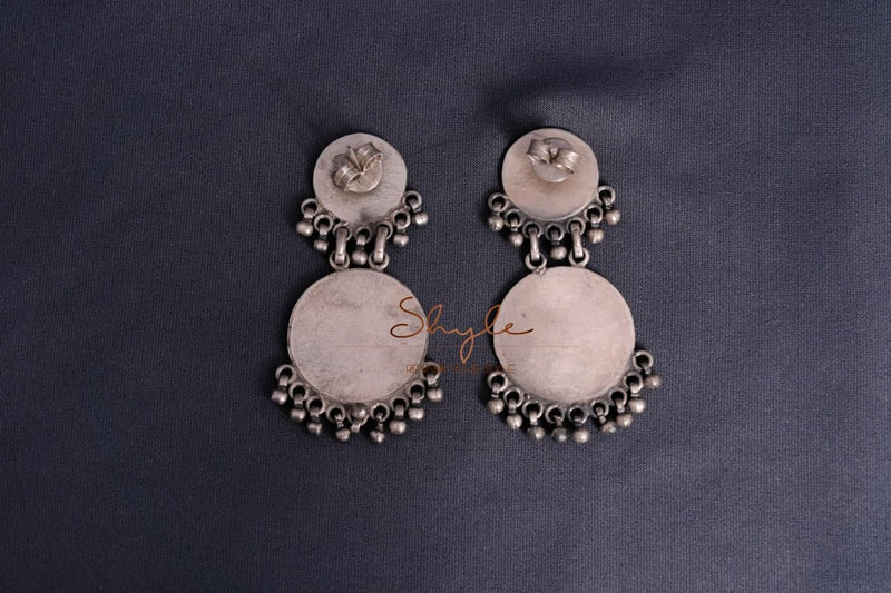Adya Concentric Layered Earring back