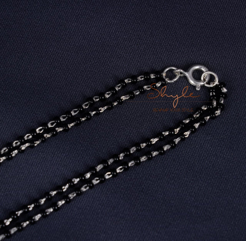 Adya Jadau Multistone Fine Mangalsutra