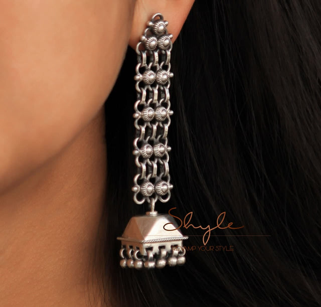 Anvaya Intricate Jali Jhumki model