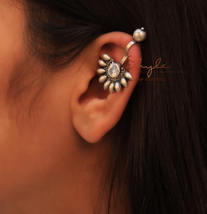 Adya Petal Zircon clip on Bugadi model
