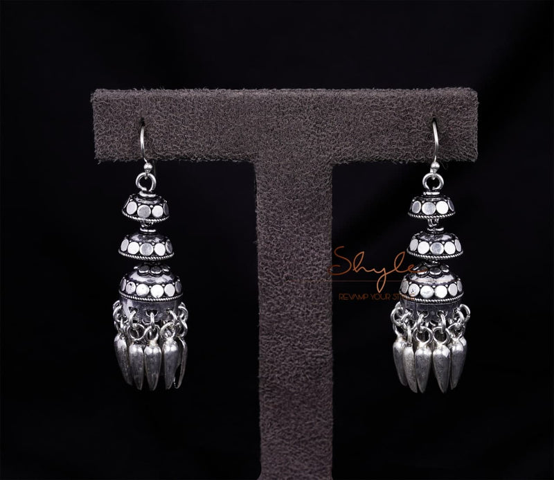 Moh Fine Triple Layered Jhumki
