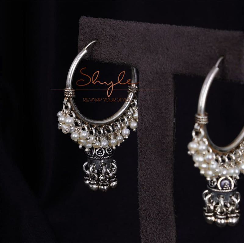 Dulari Fine Pearl Bali Jhumki