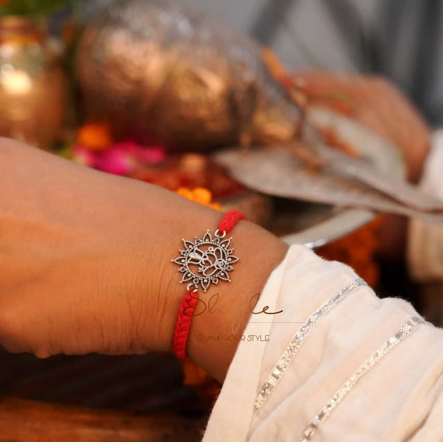 Anvaya Intricate Ganesha Rakhi