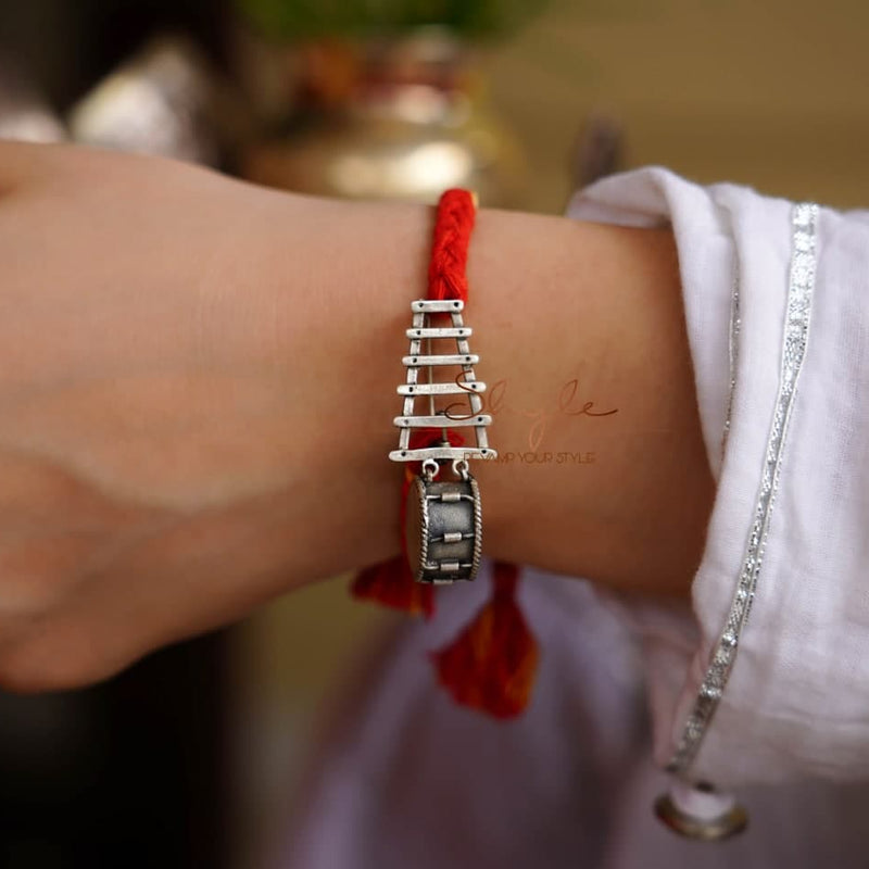 Anvaya Statement Xylophone Rakhi cum Brooch