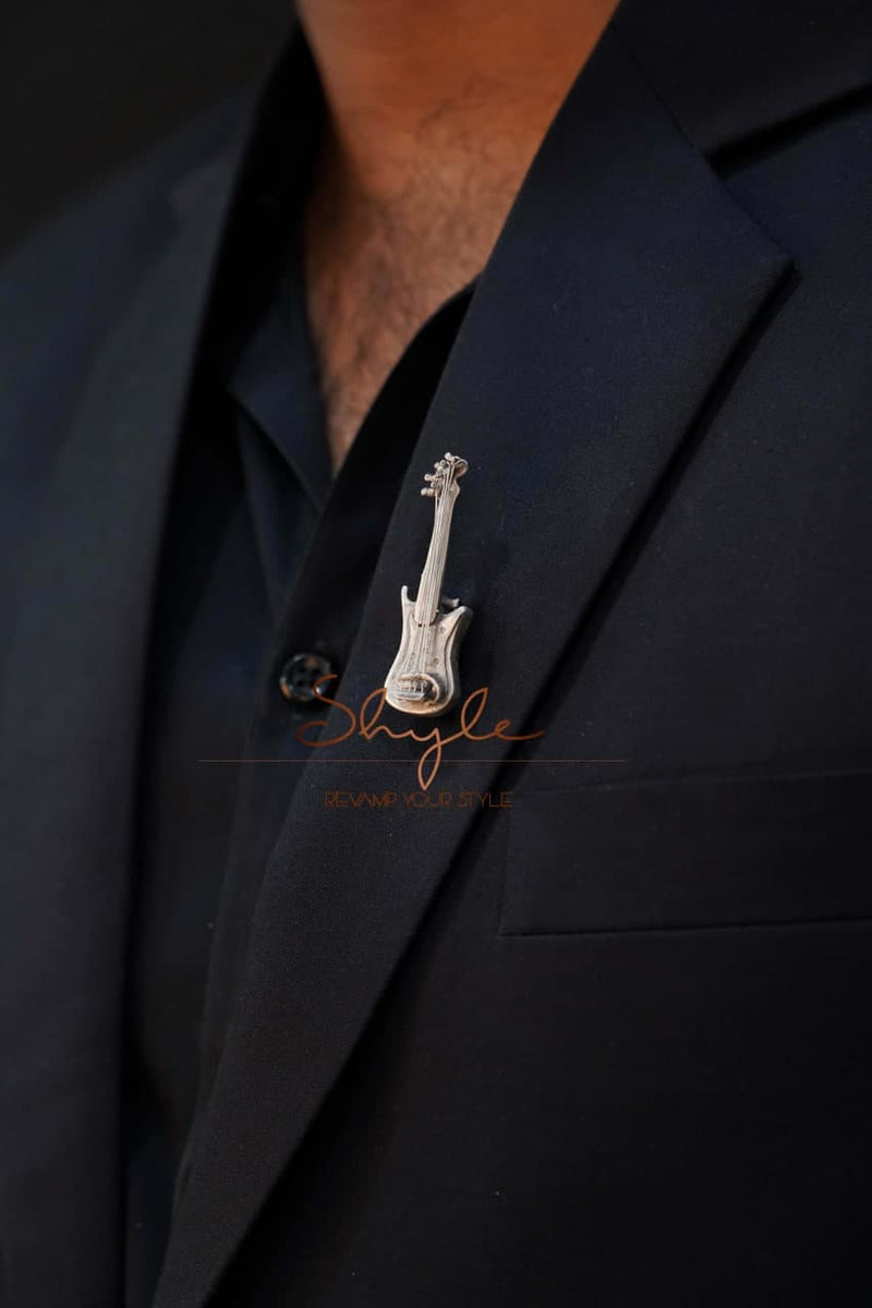 Anvaya Statement Guitar Rakhi cum Brooch