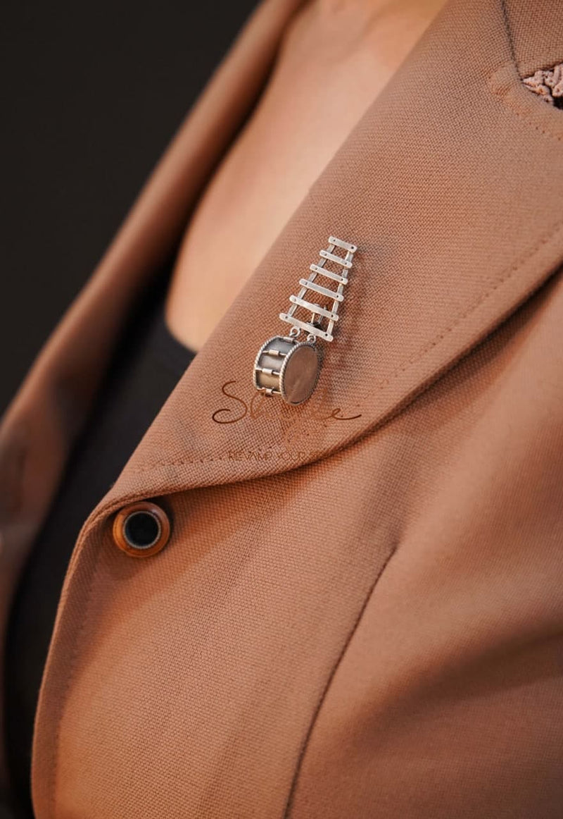 Anvaya Statement Xylophone Brooch primary