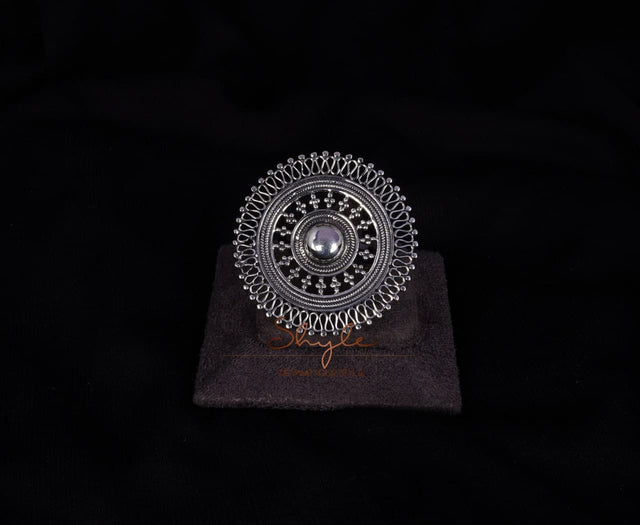 Moh Chakra Cocktail Ring