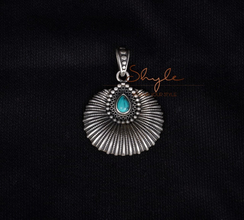 Moh Intricate Sea Shell Pendant