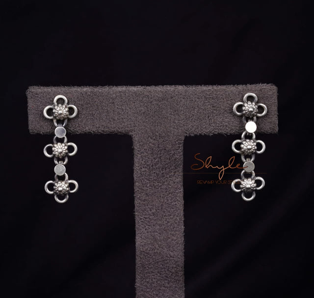 Tattva Intricate Sequence Earrings front