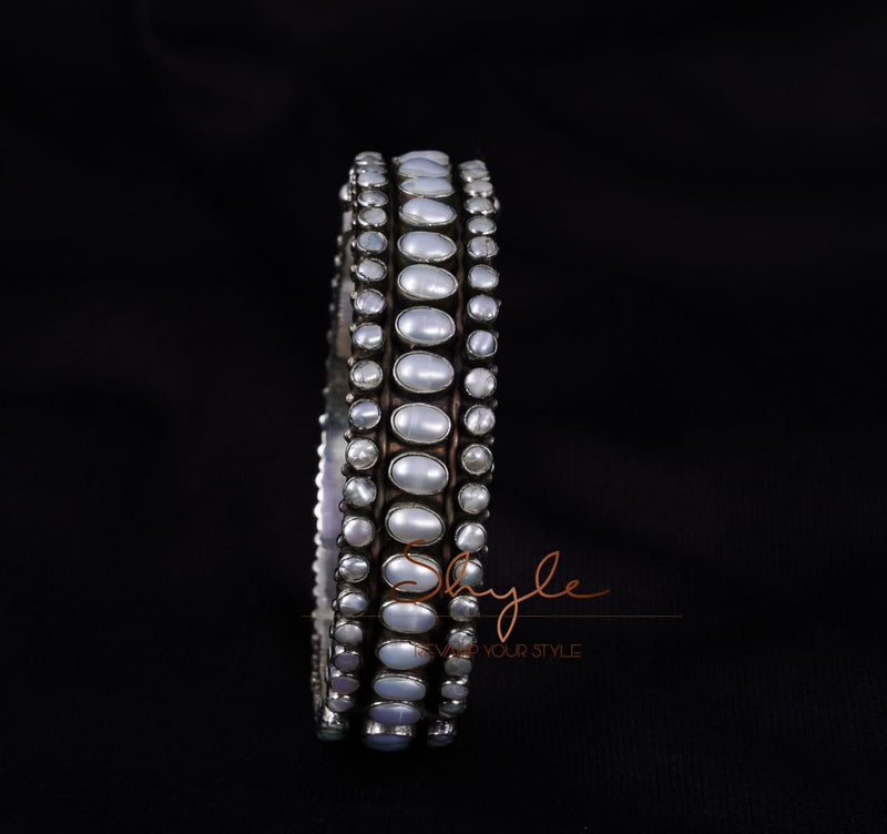 Tattva Pearl Jadau Timeless Kada