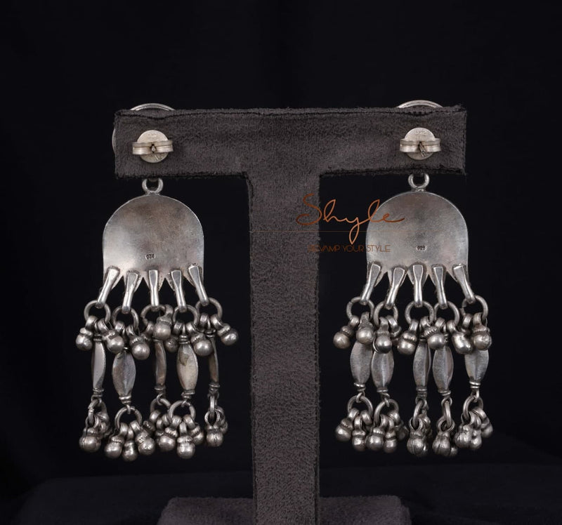 Mizoya Lotus Ghunghroo Danglers back