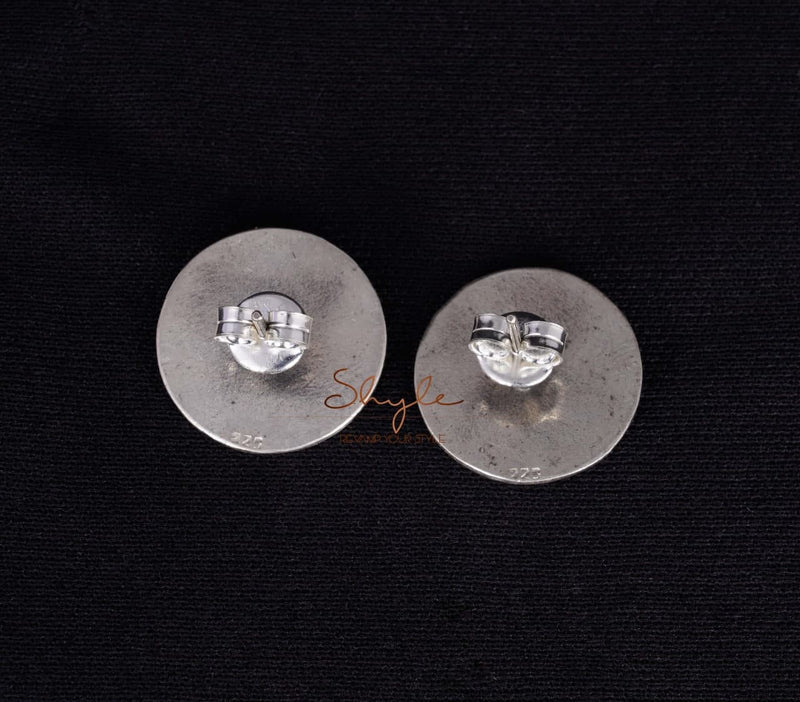 Mizoya flower Motif Versatile Flower Studs back
