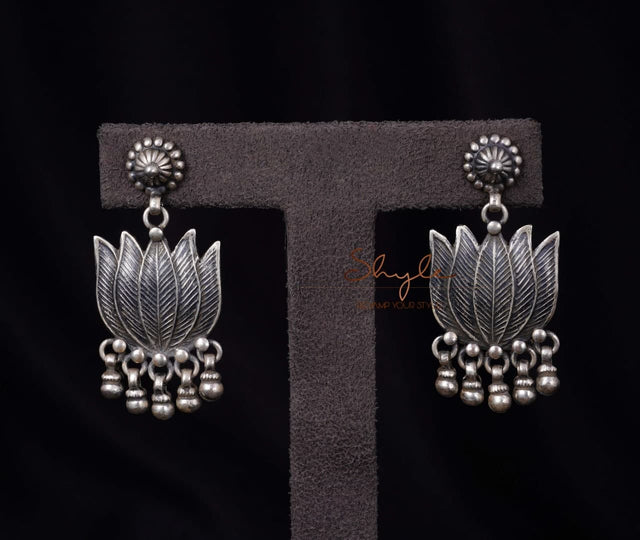 Adya Lotus Earrings front