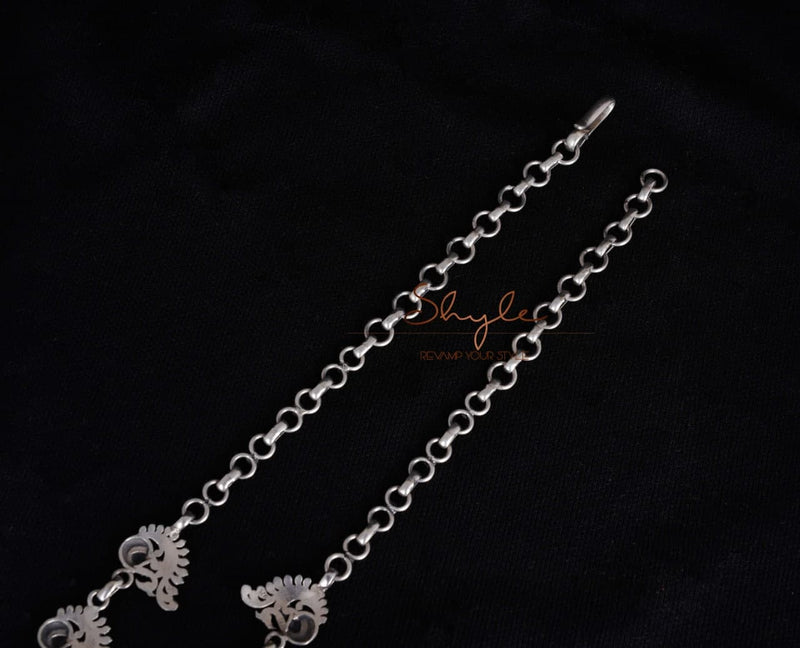 Tattva Intricate Peacock Motif Classic Necklace