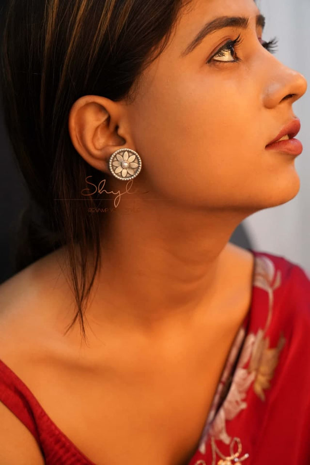 Mizoya Flower Motif Versatile Chain Necklace Set
