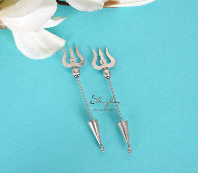 Shiva Trishul Quirky Earrings