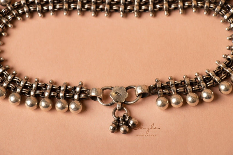Moh Classic Jali Ball Anklet