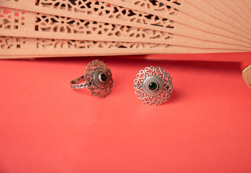 Moh Fine Carved Versatile Toe ring