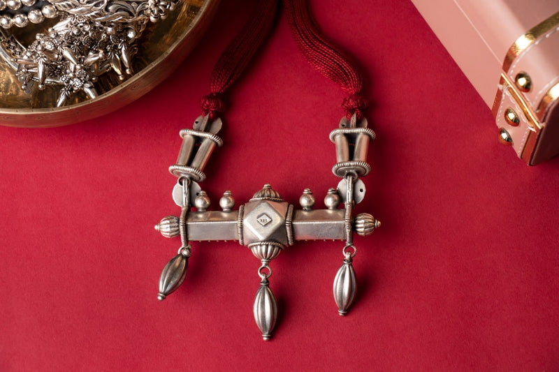 Tattva Classic Vintage Inspired Statement Necklace