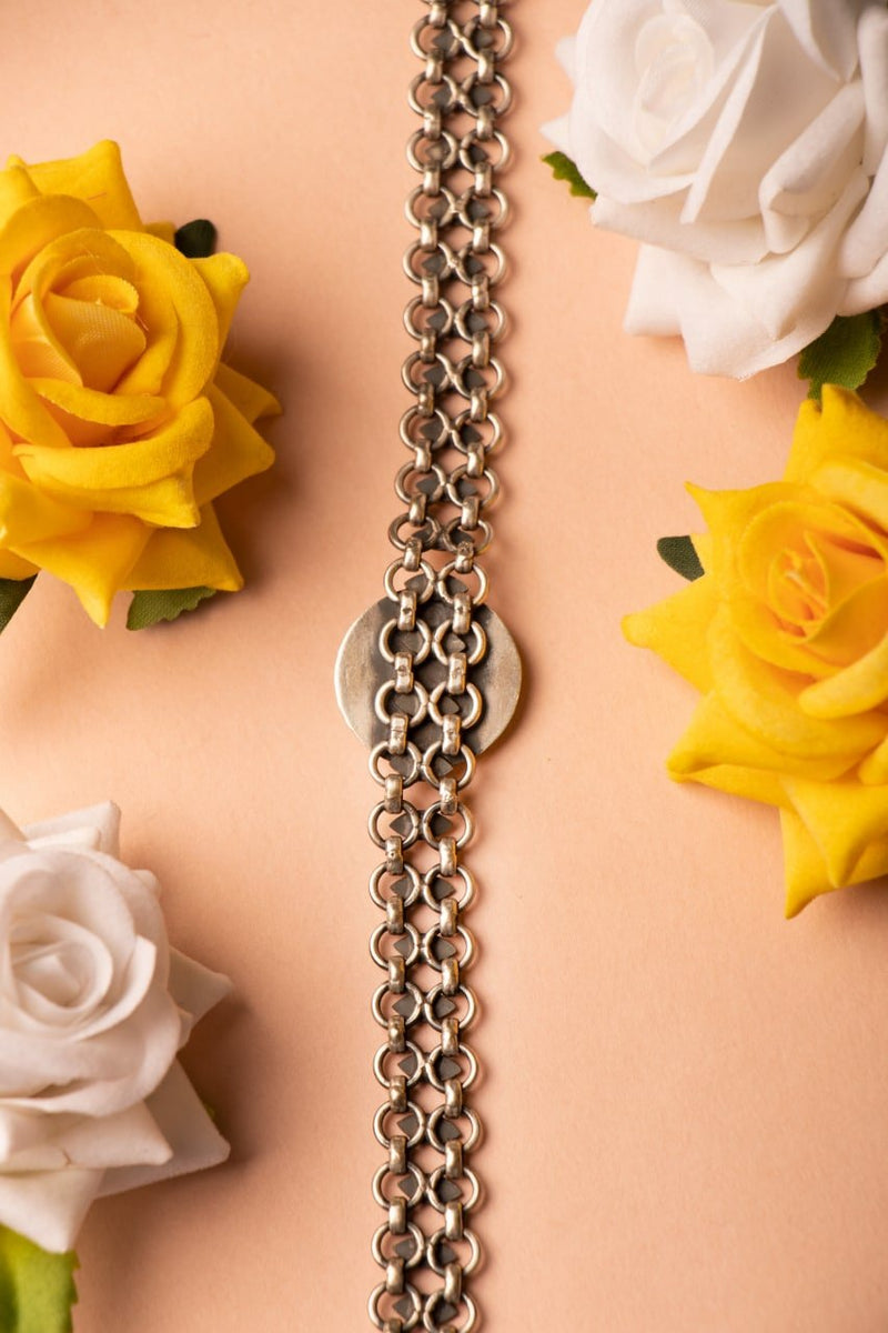 Mizoya Versatile Flower Motif Choker Set