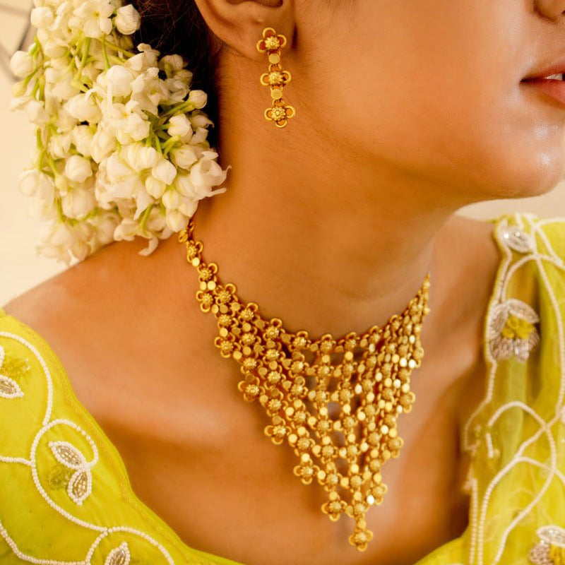 Tattva Intricate Versatile Jali Haar Set