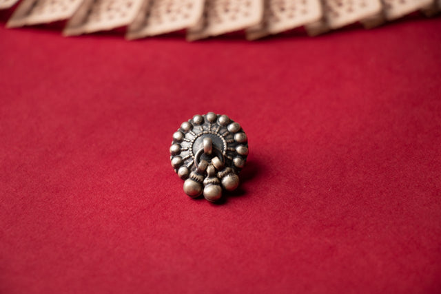 Tattva Tribal Inspired Ghughri Nose Ring